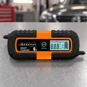 Smart Charger на робочому столі в гаражі