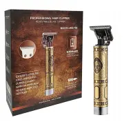 Акумуляторний тример Hair Clipper WS-T99, золотистий «Будда» — 5080 — оригінальне фото товару