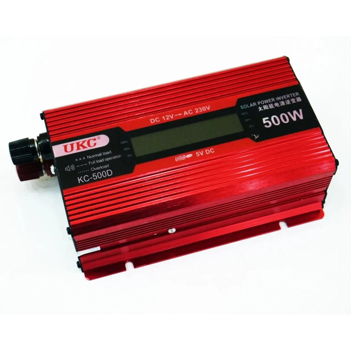 Інвертор UKC KC-500D 12→220 В, 500W (маркування), LCD
