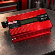 Інвертор UKC KC-500D 12→220 В, 500W (маркування), LCD — товар у студійній композиції