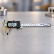 Цифровий металевий штангенциркуль Digital Caliper 0–150 мм — товар у студійній композиції