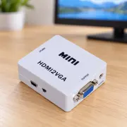 Перетворювач MINI HDMI2VGA: HDMI → VGA з аудіовиходом 3,5 мм — студійна композиція за оригінальним фото