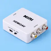 Перетворювач MINI HDMI2AV: HDMI → RCA AV, PAL/NTSC — товар у студійній композиції