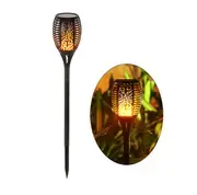 Садовий сонячний LED-ліхтар Solar Flame 52 см з ефектом полум’я — оригінальне фото 2