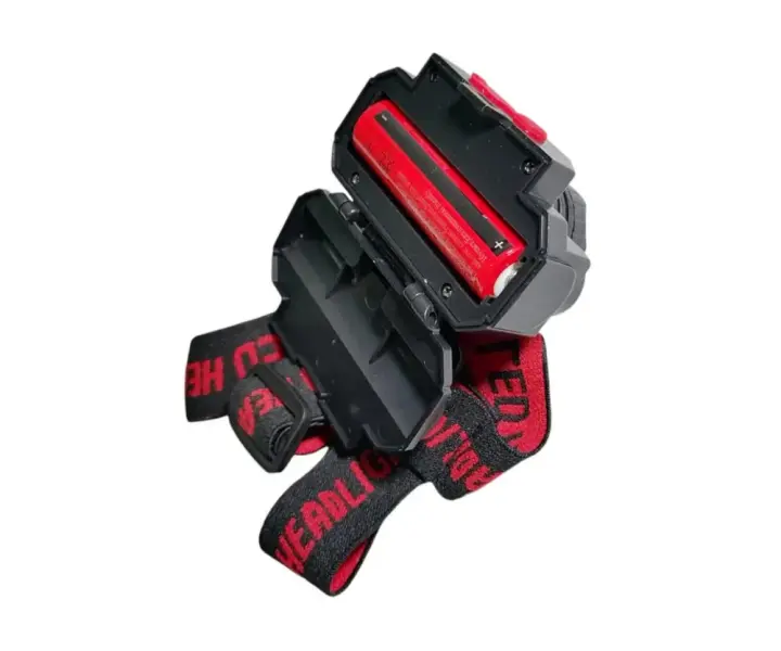 Налобний акумуляторний ліхтар KX-1805 Double Light, XPE + 2 COB — оригінальне фото 6