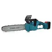 Акумуляторна ланцюгова пила Electric Saw 12″, 2 АКБ і кейс — фото на білому фоні