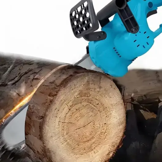 Акумуляторна ланцюгова пила Electric Saw 12″, 2 АКБ і кейс — оригінальне фото 2