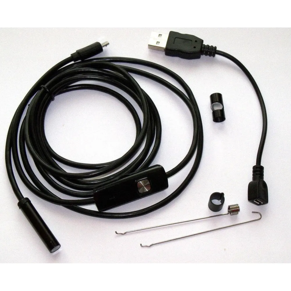 Технічний USB-ендоскоп Endoscope, кабель 2 м, камера 7 мм