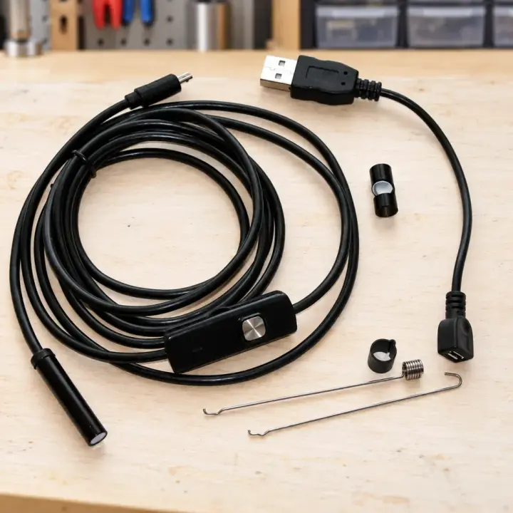 Технічний USB-ендоскоп Endoscope на робочому столі
