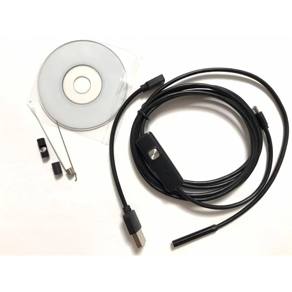 Технічний USB-ендоскоп Endoscope з гнучким кабелем і підсвічуванням